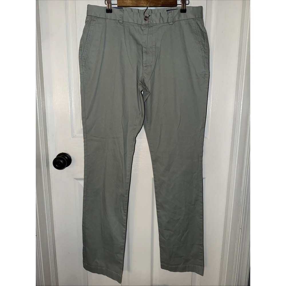 NEW Vineyard Vines Men's Breaker Pants Chino Stretch Travel 34x36 Green